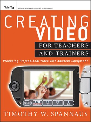 cover image of Creating Video for Teachers and Trainers